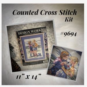 Counted Cross Stitch Kit #9694 Kids Children